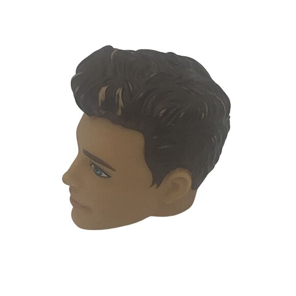 Ken Doll Replacement Head With Brown Hair & Blue Eyes - Picture 3 of 5